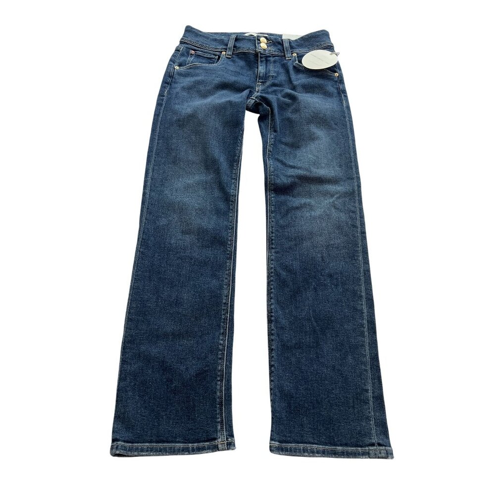 Hudson x Brooks Nader Beth Mid-Rise Straight Ankle Jean in North Gate